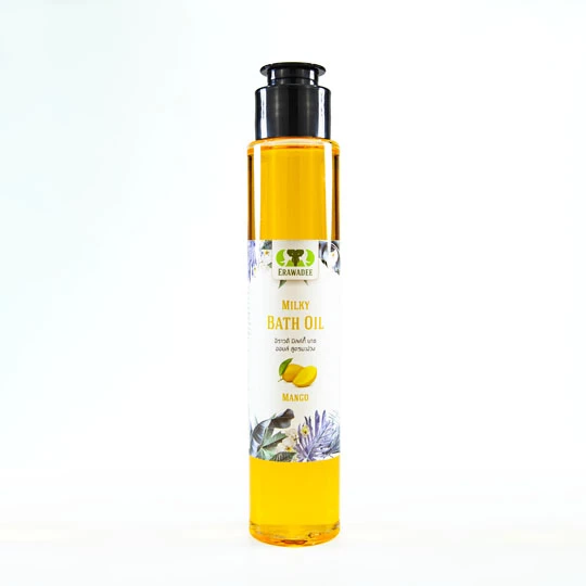 Minyak Mandi Milky dengan Aroma Mangga - Minyak Mandi Tropis yang Bergizi
